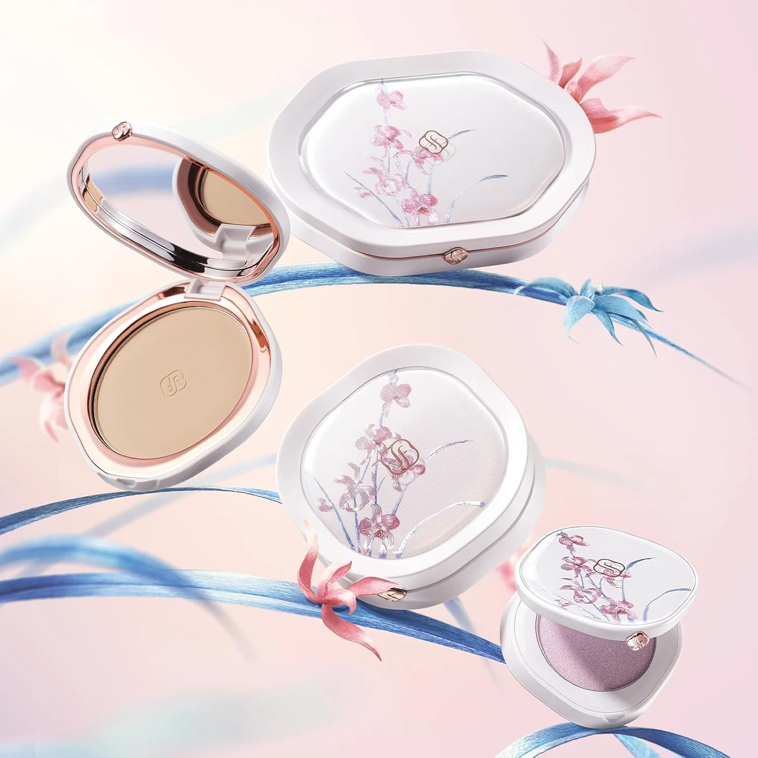 Румяна FLORASIS Limited Series Pre Powder Light Beige — фото 4