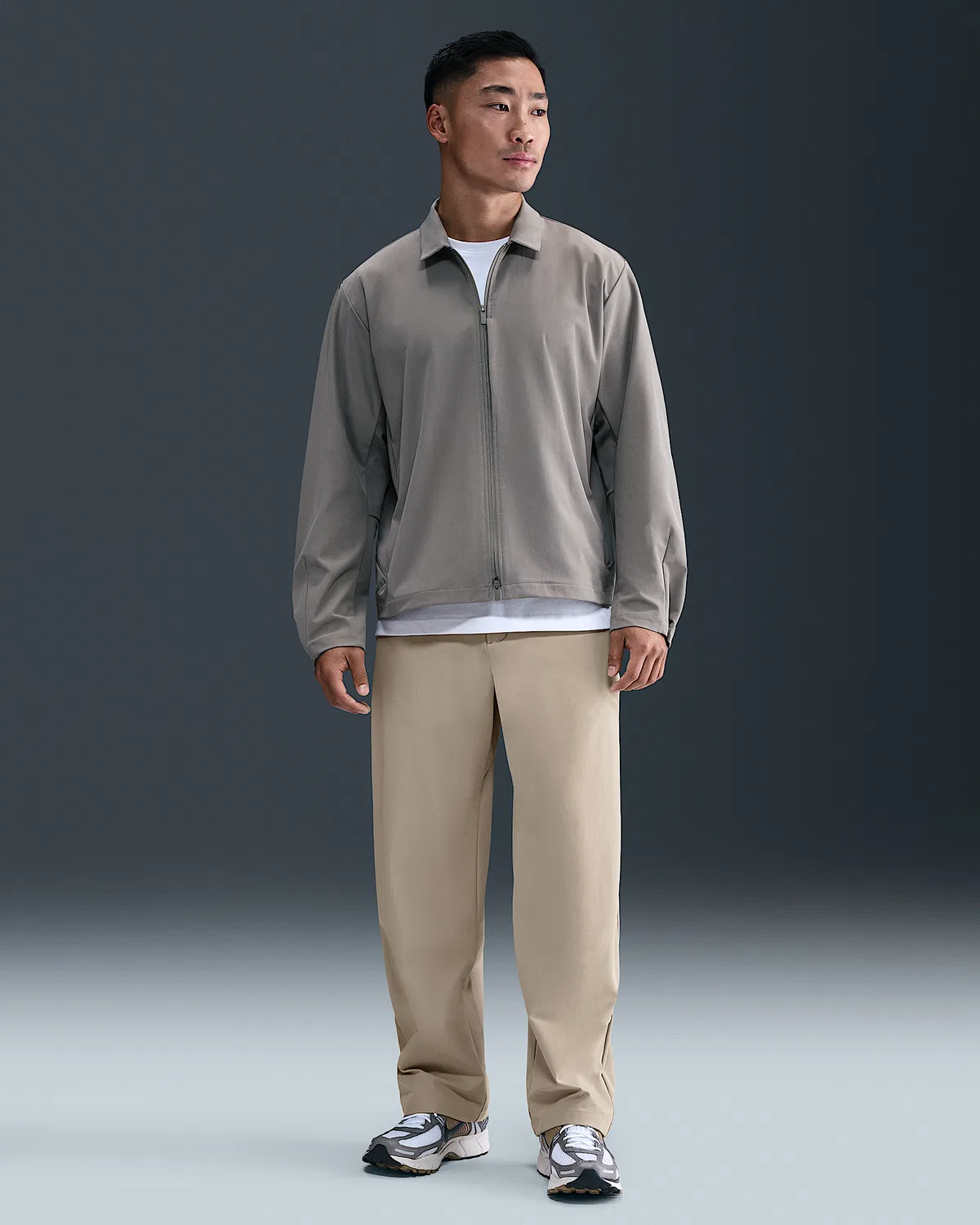 Мужские брюки чинос Nike 24.7 PerfectStretch Dri-FIT свободного кроя, Desert Khaki/Khaki