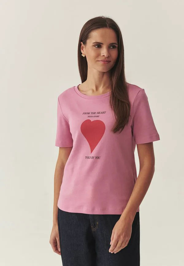 

Футболка с принтом ajmirja Tatuum, Pink, Розовый, Футболка с принтом ajmirja Tatuum, Pink