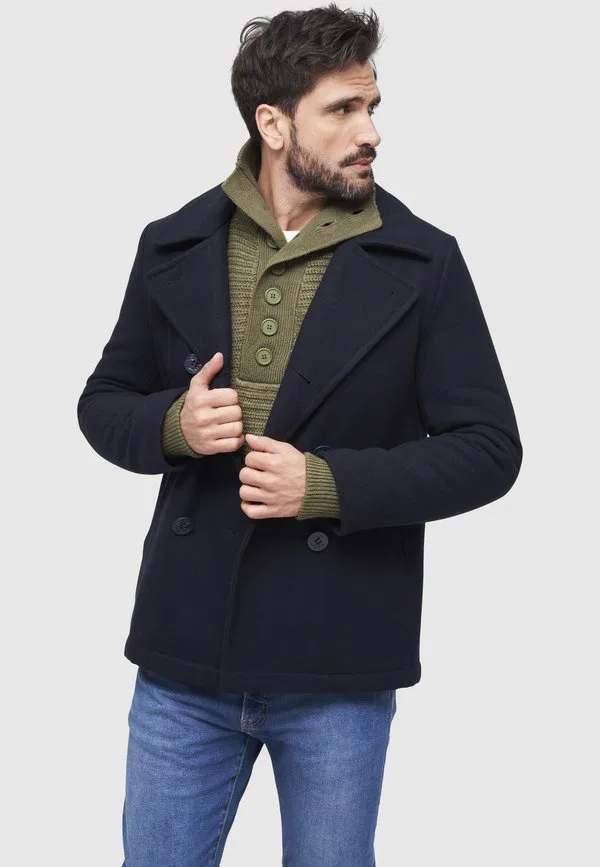 Легкое пальто-бушлат Brandit, Navy