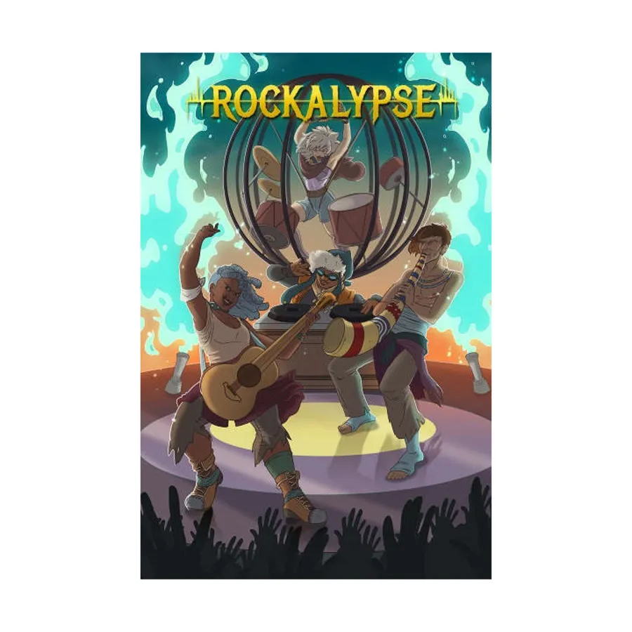 

Rockalypse, Role Playing Games (Four-in-Hand Games), мягкая обложка