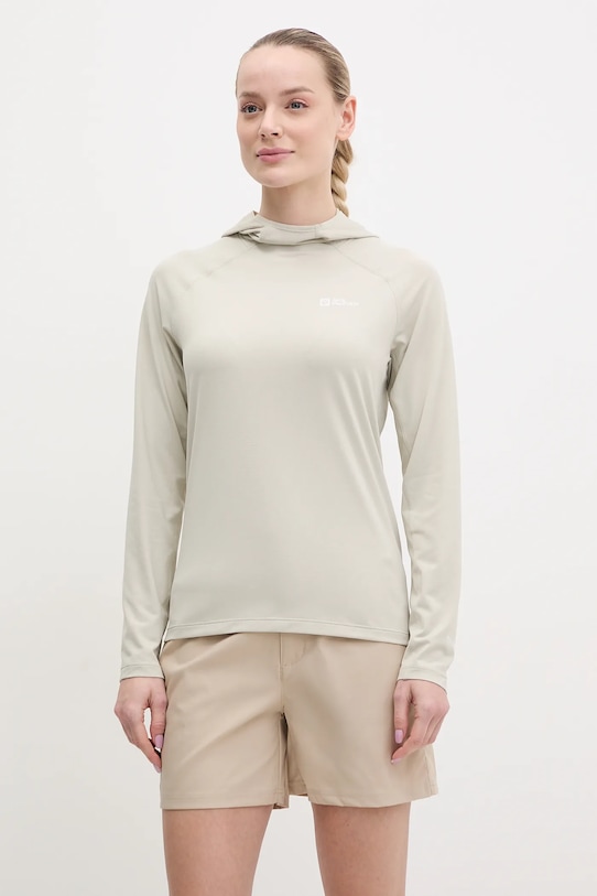 

Куртка уличная Prelight Swift Jack Wolfskin, бежевый