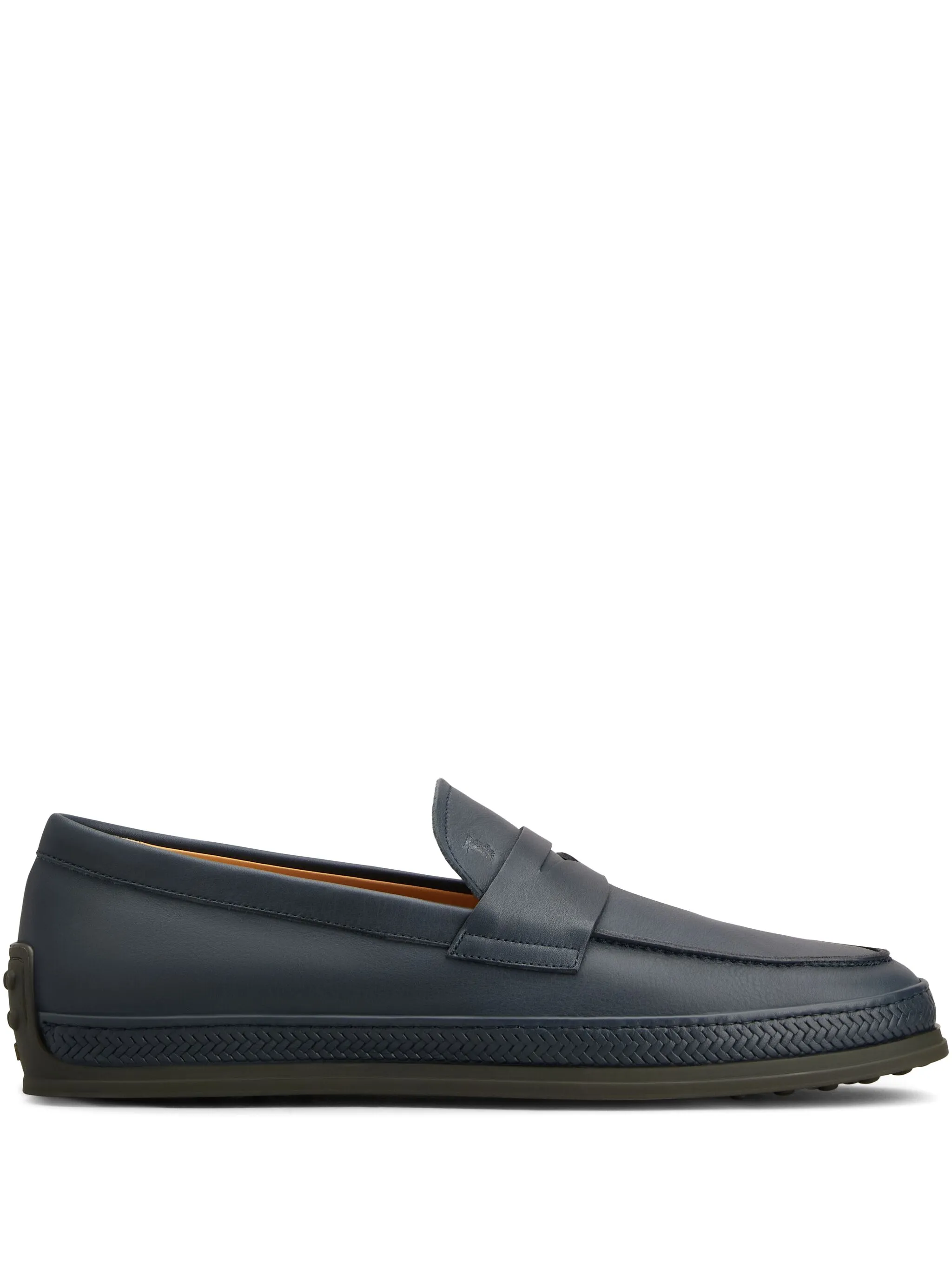 

Кожаные лоферы Tod'S, синий