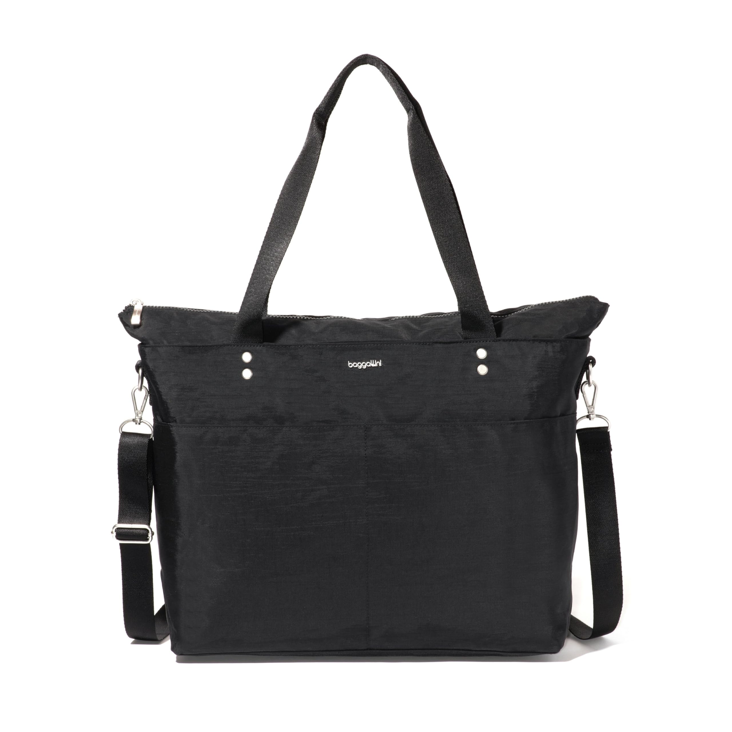 

Сумка-тоут Baggallini Carryall Laptop Tote, черный