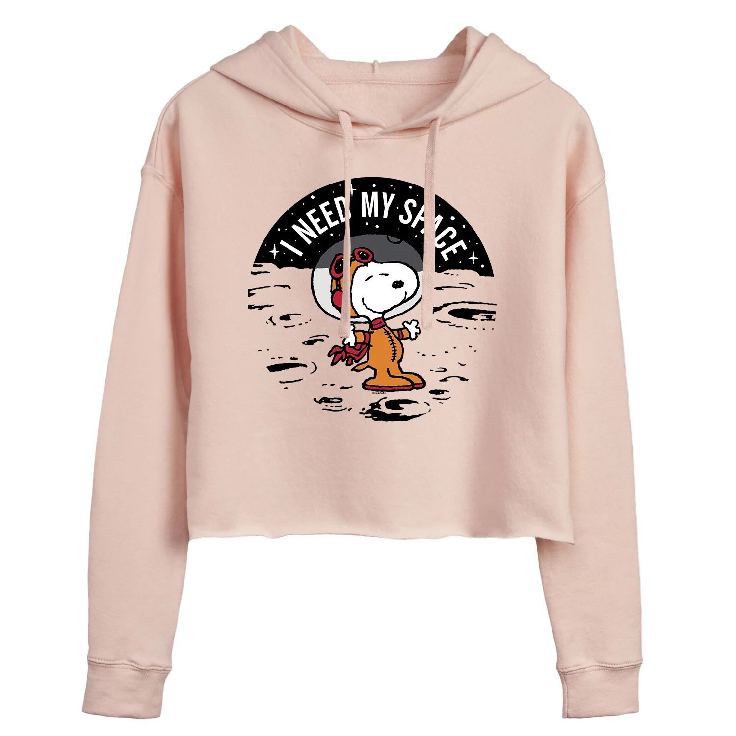 

Укороченная толстовка с рисунком Peanuts Snoopy для подростков с надписью «I Need My Space» Licensed Character