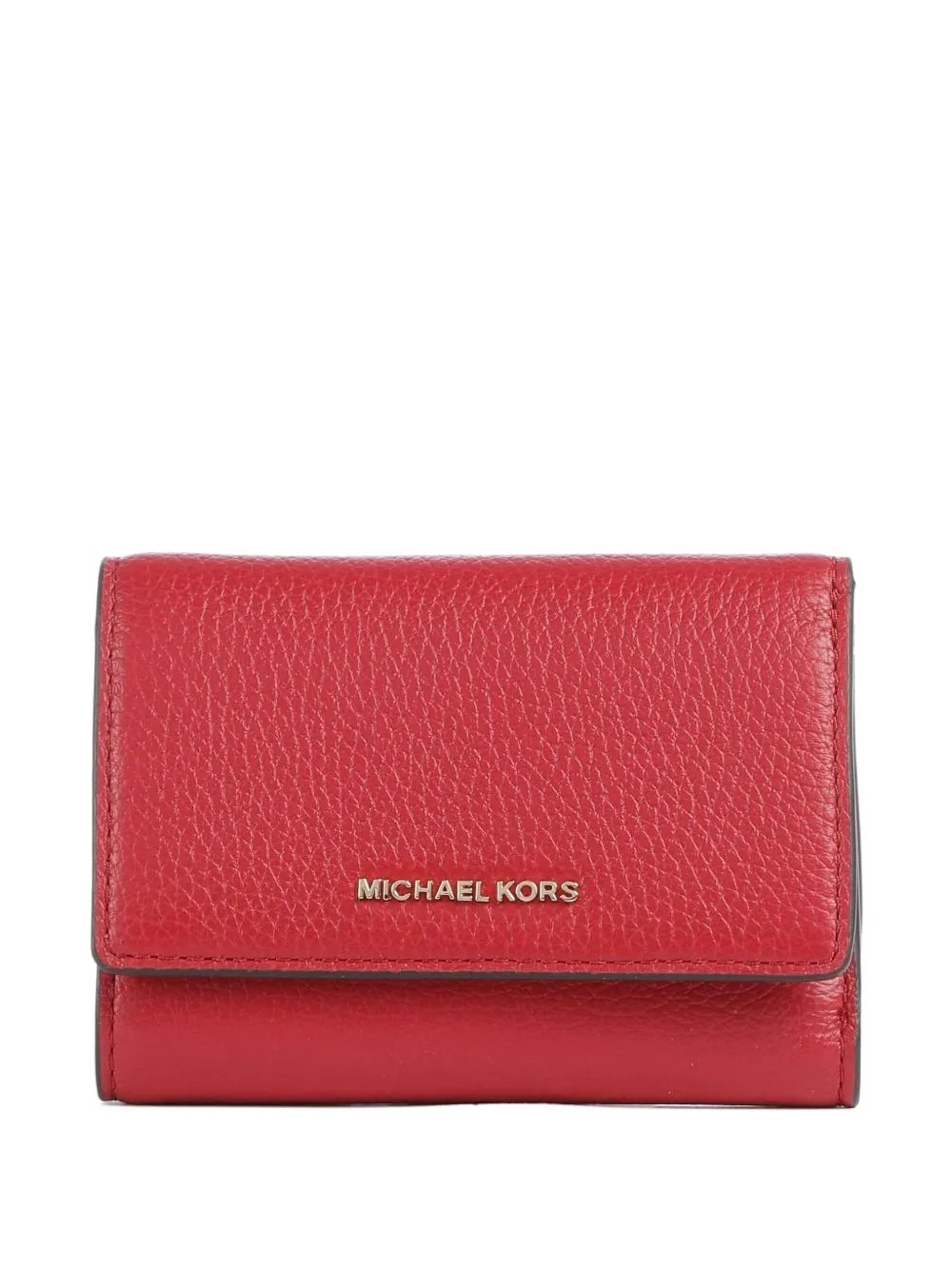 

Кожаный кошелек Bryant Medium Michael Michael Kors, красный