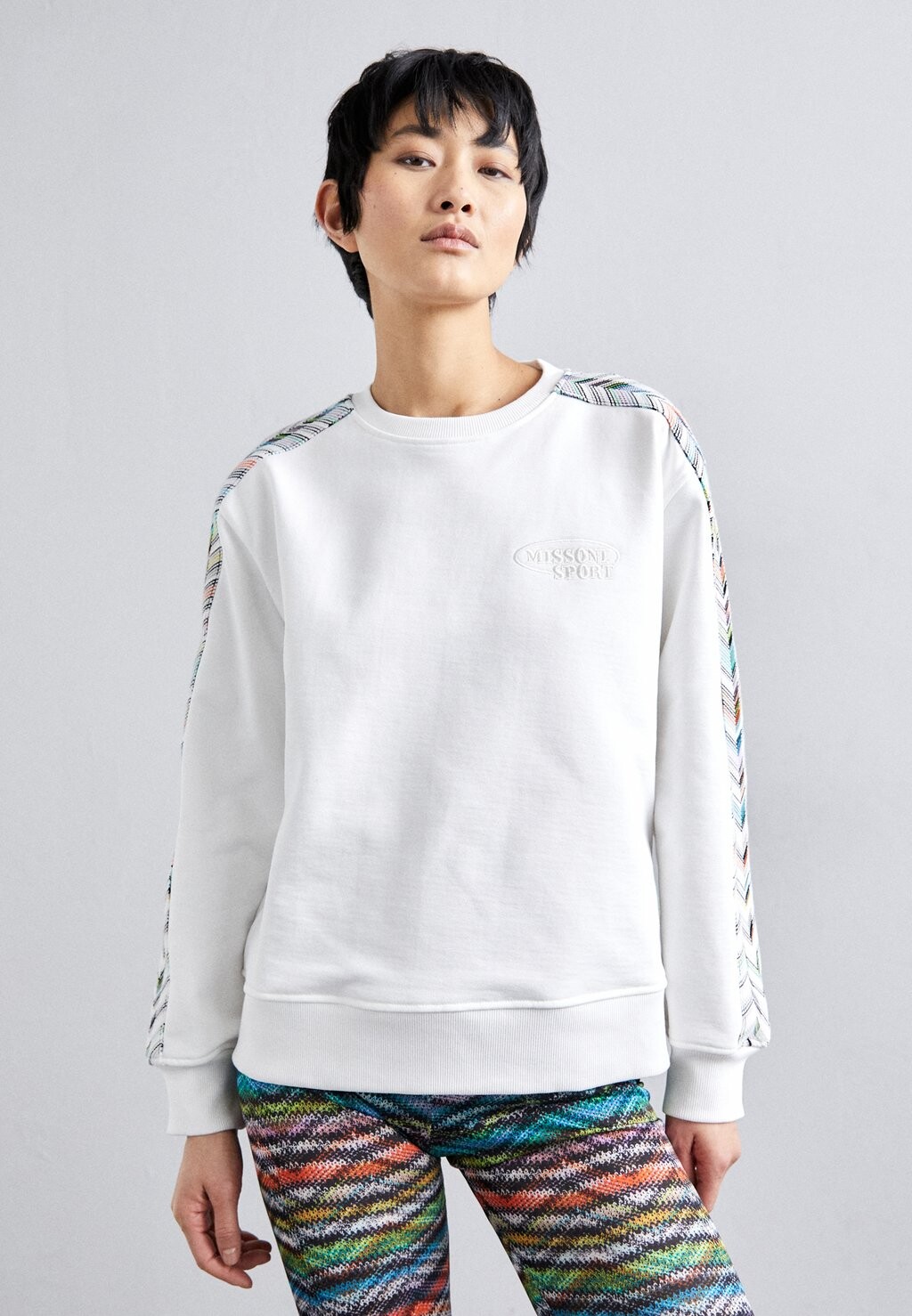 

Толстовка CREWNECK Missoni Sport, белый
