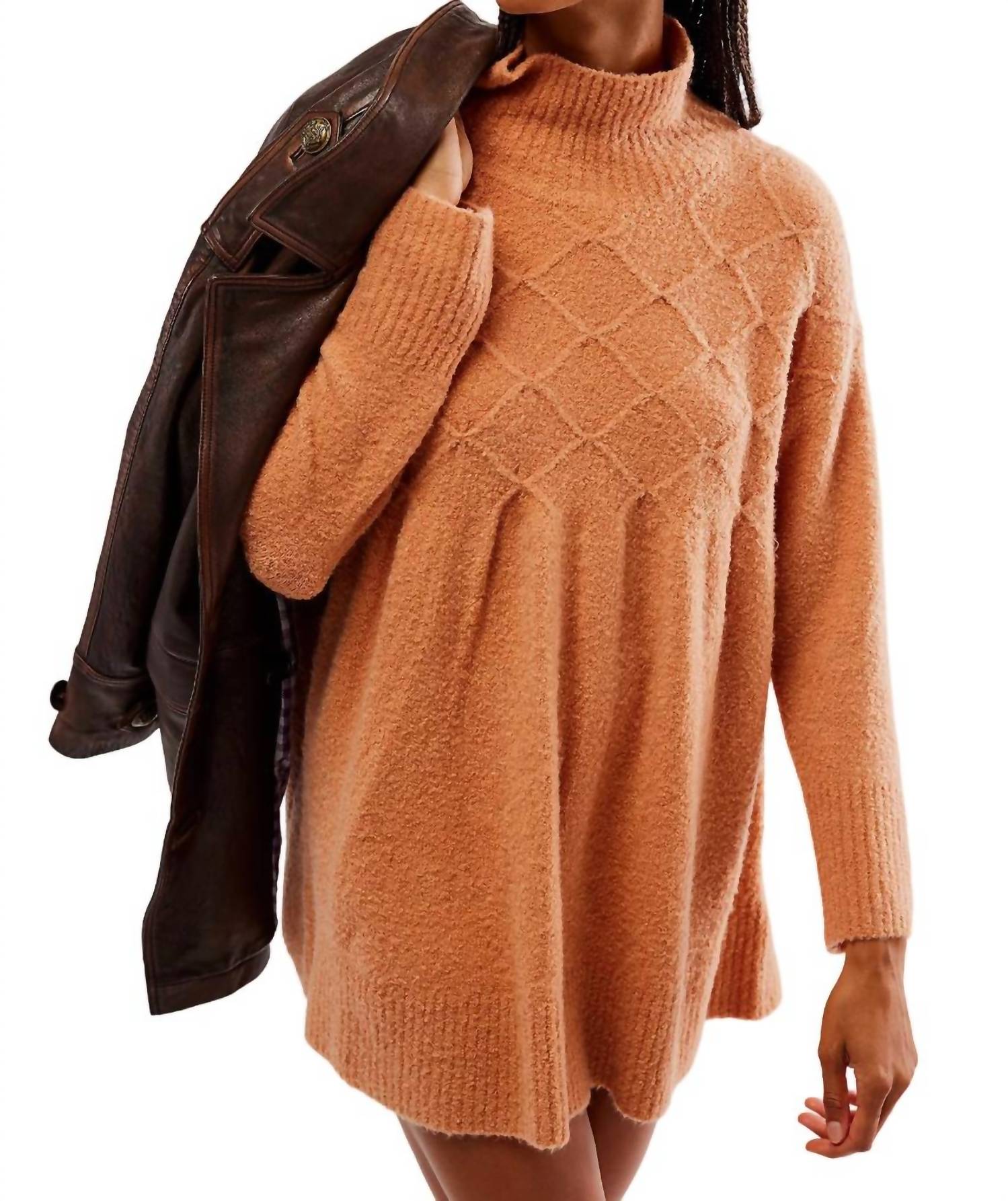

Платье-свитер Jaci в цвете «Доу» Free People, цвет doe