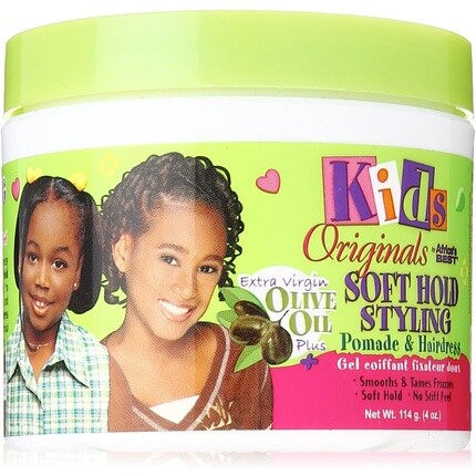 

Помада для укладки и прическа мягкой фиксации Kids Organics, 114 г Africa's Best
