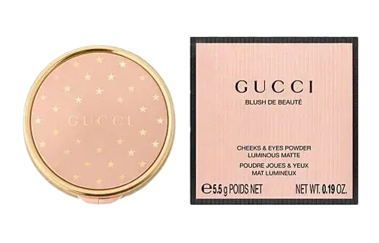 Матовый румянец Stars легко растушевывается, корректирует тон кожи 5,5 г GUCCI, 09 Intense Plum — фото 2