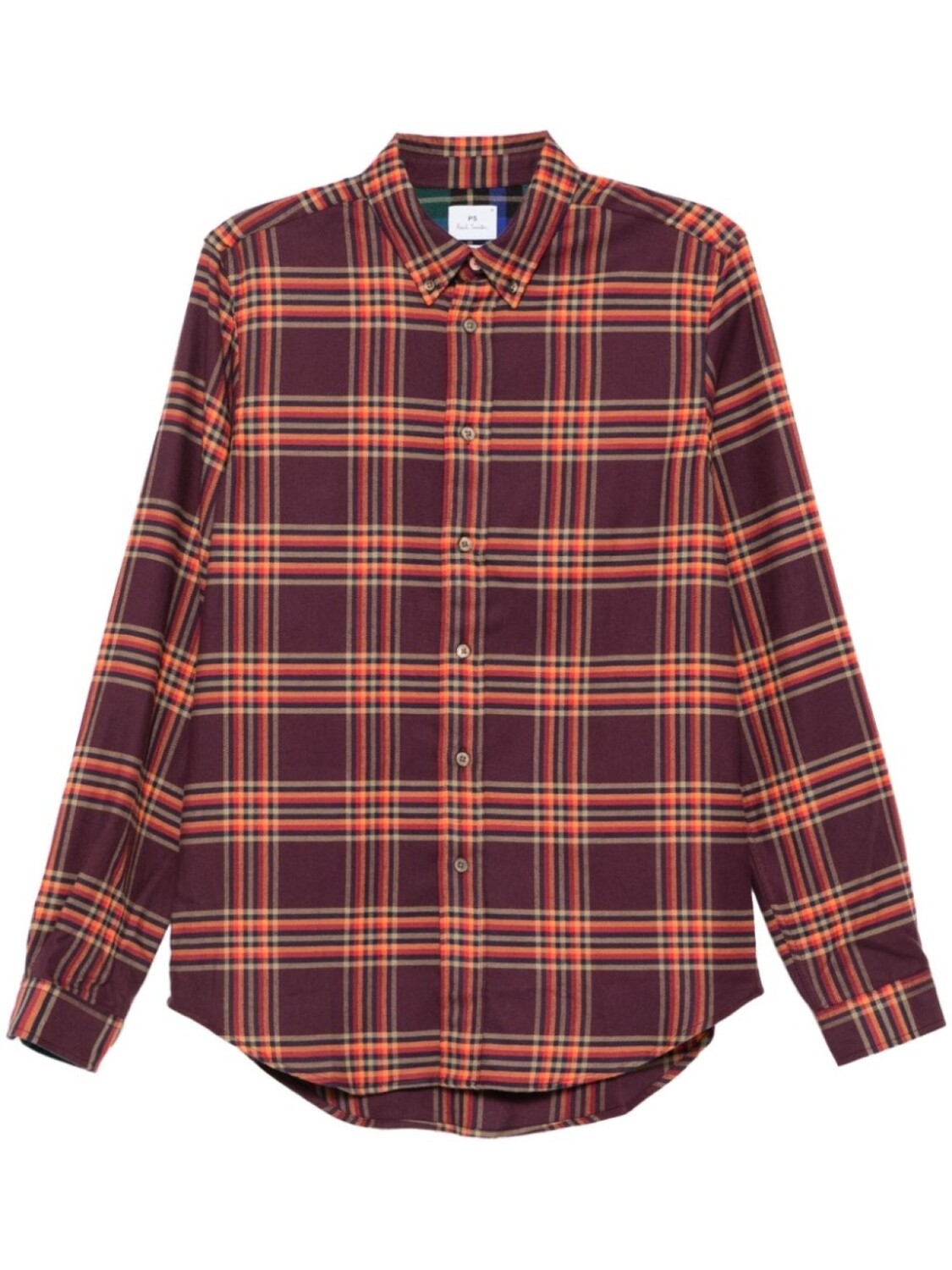 

Рубашка на пуговицах PS Paul Smith, фиолетовый
