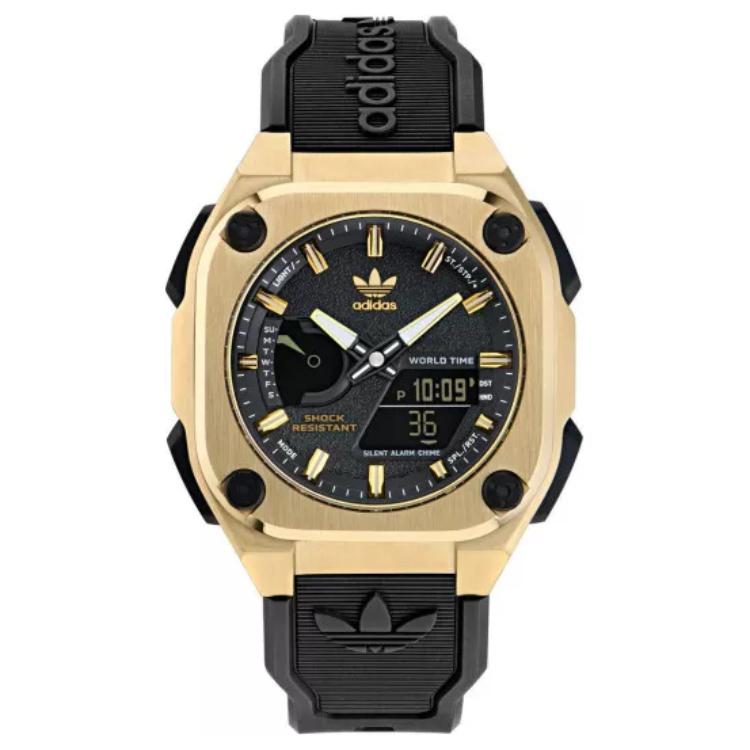 

Adidas Originals Кварцевые часы 45 мм черный циферблат unisex