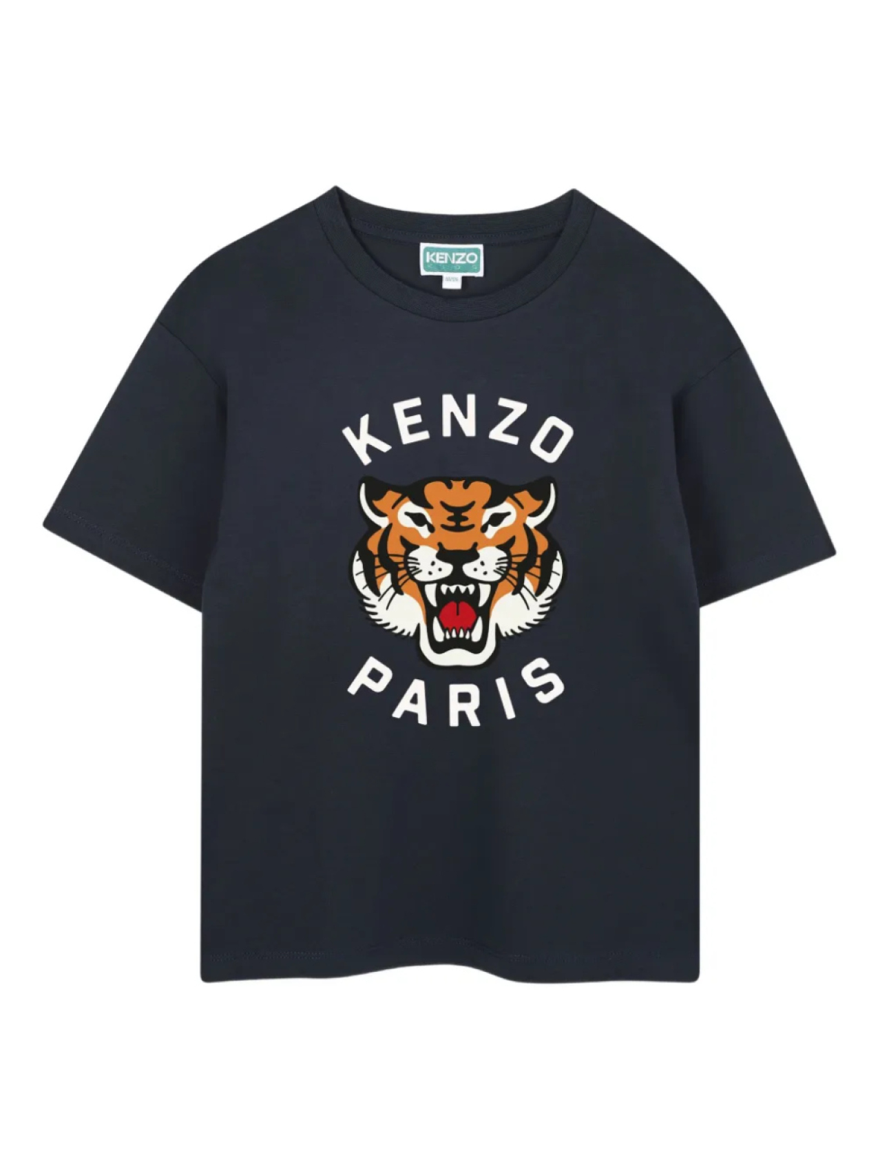 

Kenzo Kids футболка с графичным принтом, синий
