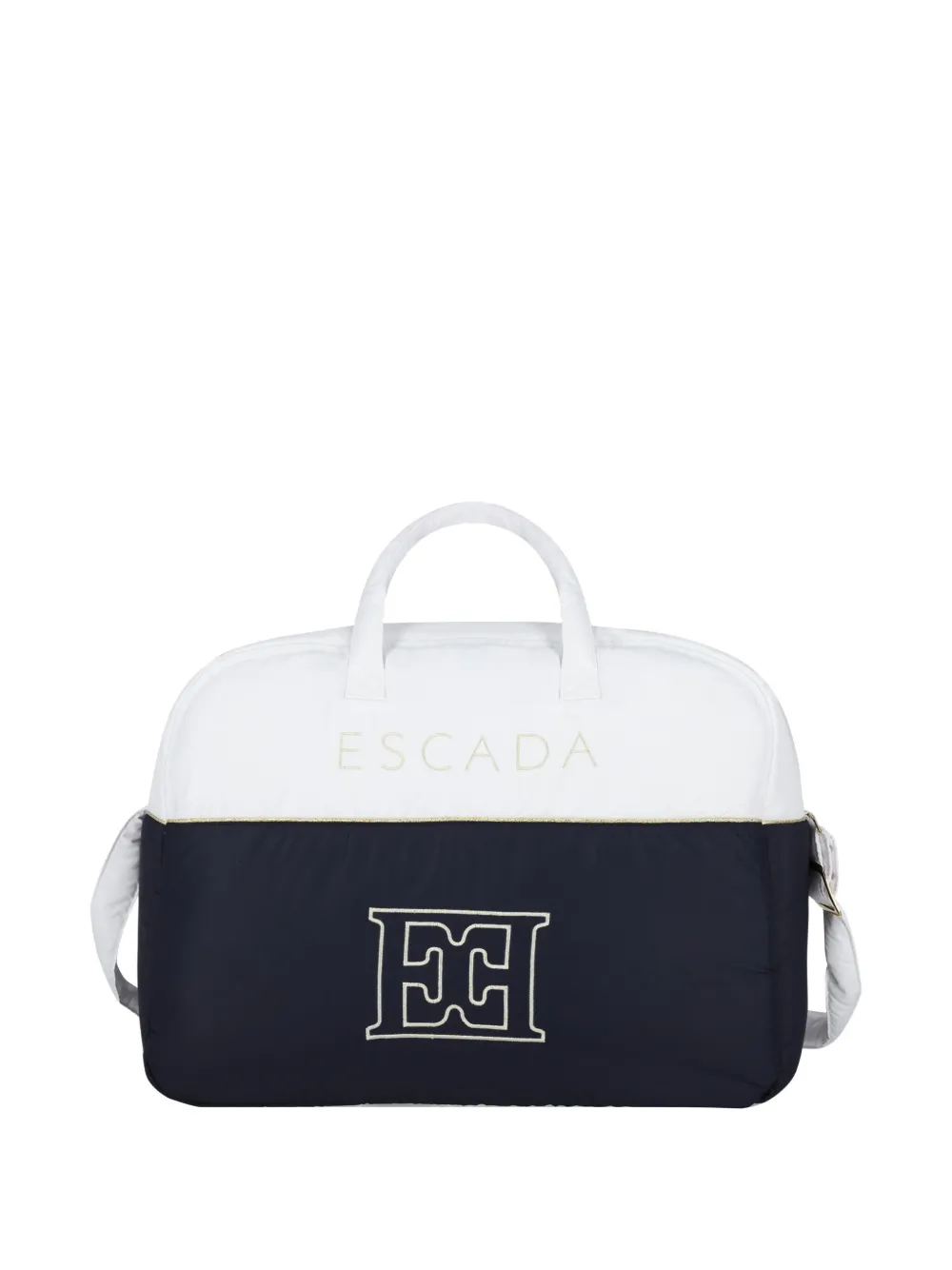 

Сумка для пеленания с вышитым логотипом Escada Kids, черный