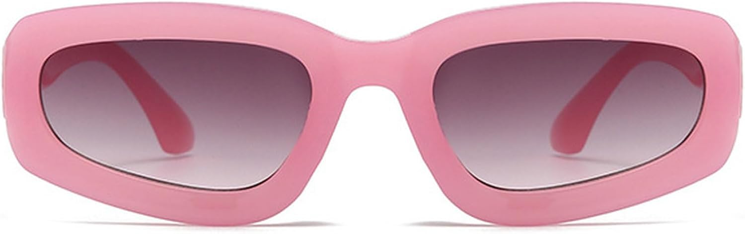 

Ретро-солнцезащитные очки «кошачий глаз» для женщин, модные квадратные солнцезащитные очки в винтажном стиле, маленькая оправа, солнцезащитные очки в стиле 90-х, защита от УФ-излучения mincl, Light Pink