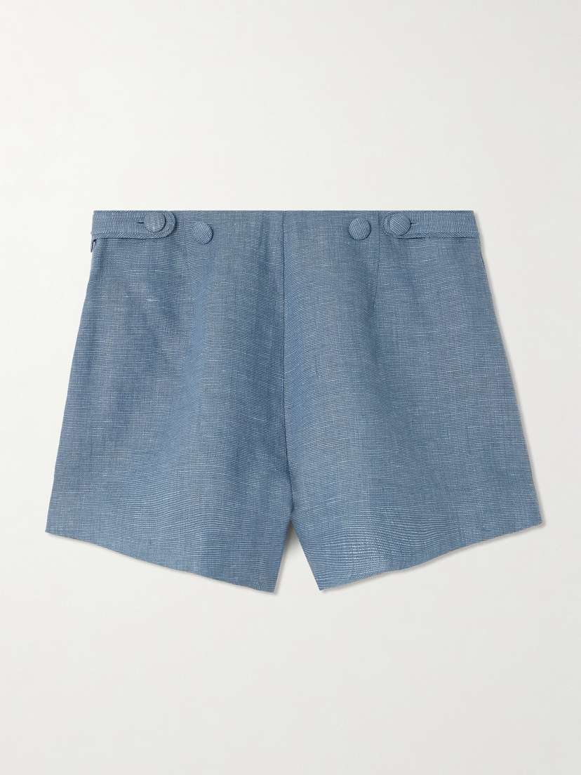 

Льняные шорты Thea Posse, синий