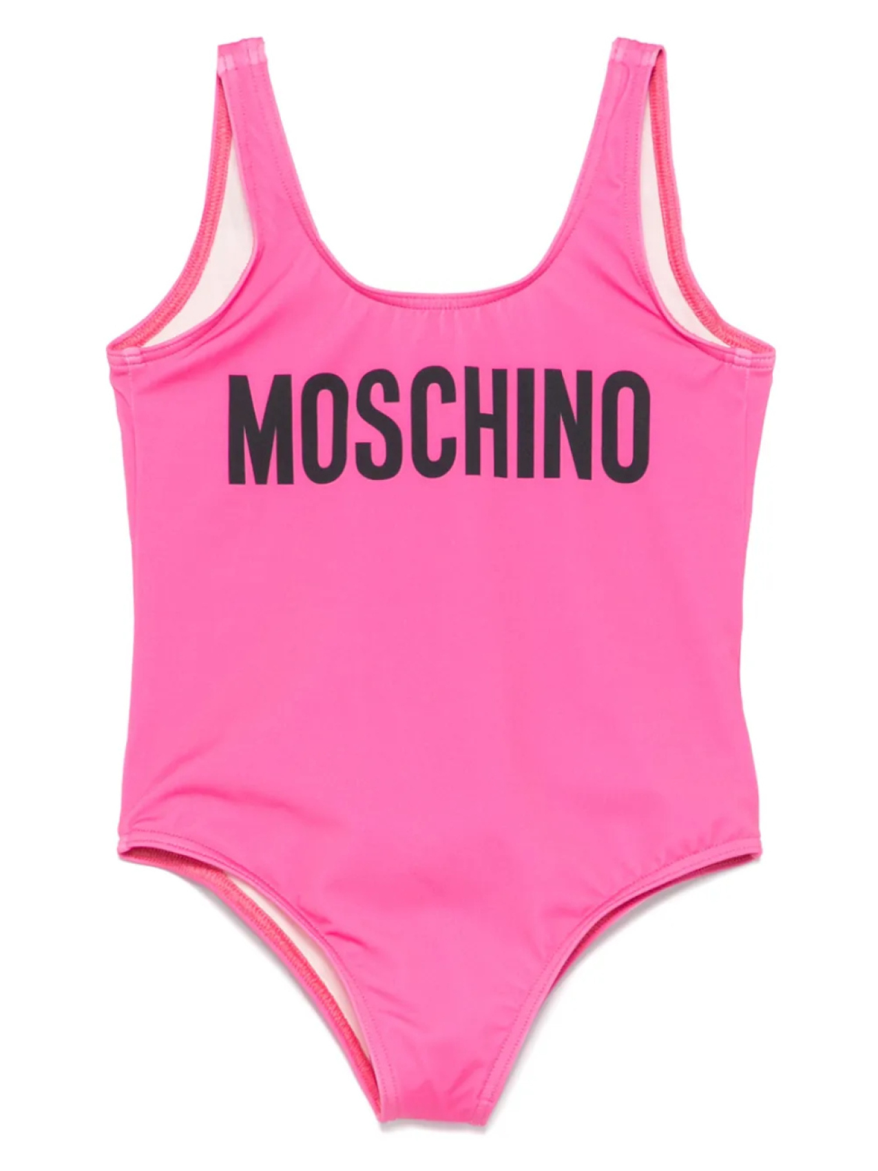 

Купальник с логотипом Moschino Kids, розовый