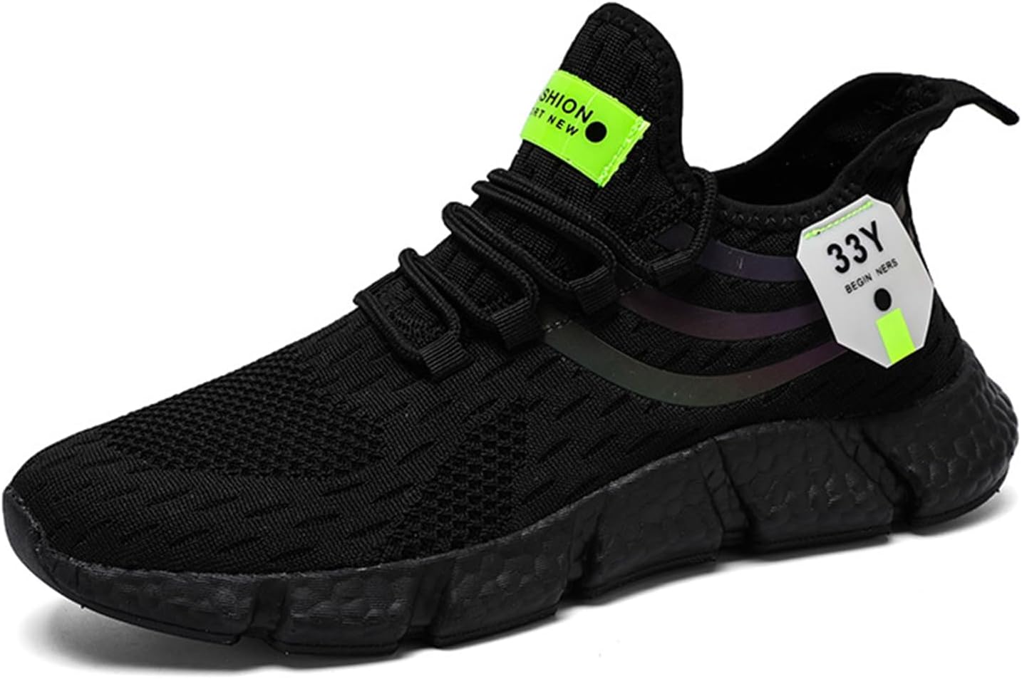 

Мужские легкие дышащие кроссовки для бега с амортизацией Abborora, черный