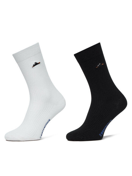

Комплект из 2 высоких носков унисекс Set Cotton Ribbed Socks 1029849 Birkenstock, мультиколор