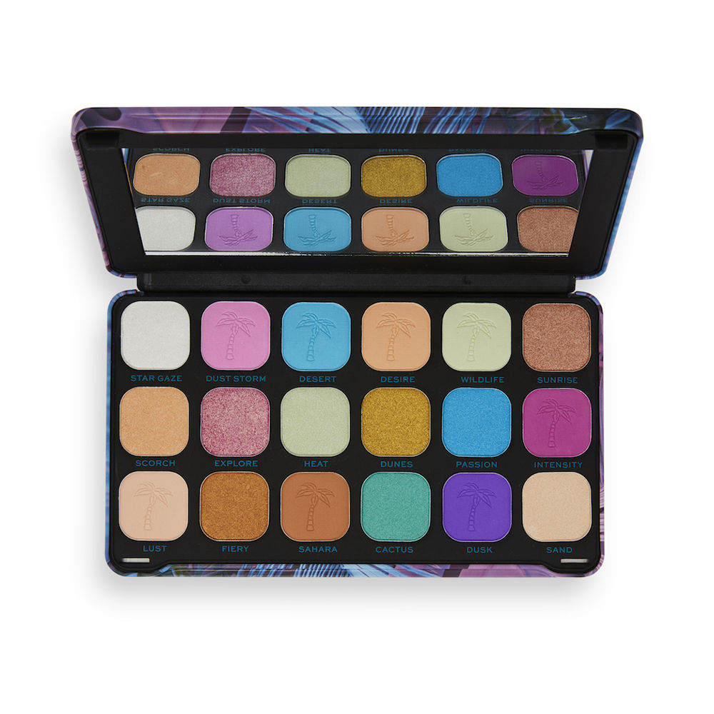 

Тени для век Forever flawless shadow palette Revolution make up, 18,8 г, desert desire