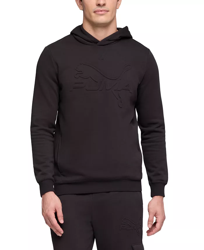 

Мужская толстовка с тисненым логотипом Puma, черный