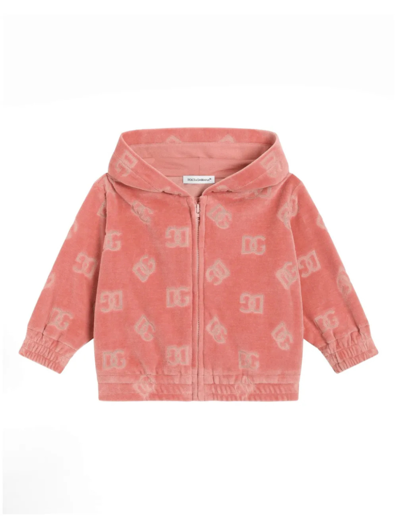 

Dolce & Gabbana Kids худи с логотипом, розовый