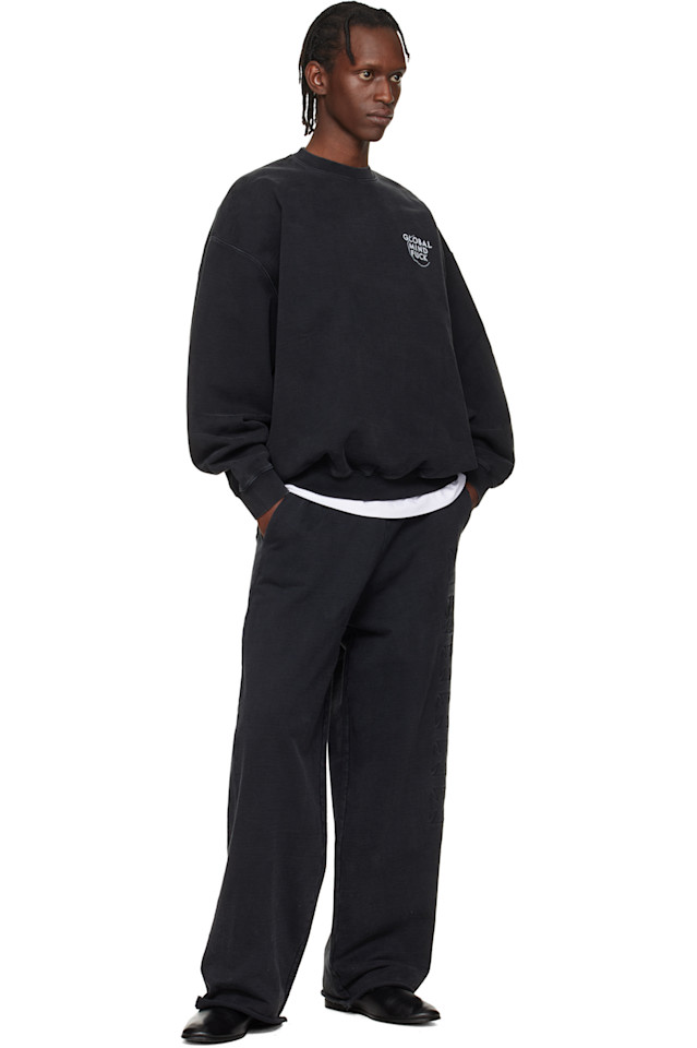 Толстовка 'Global mf' Vetements, черный — фото 4