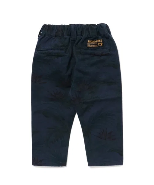 Детские брюки RUGGEDWORKS с принтом пальм, зауженные, хаки — фото 4