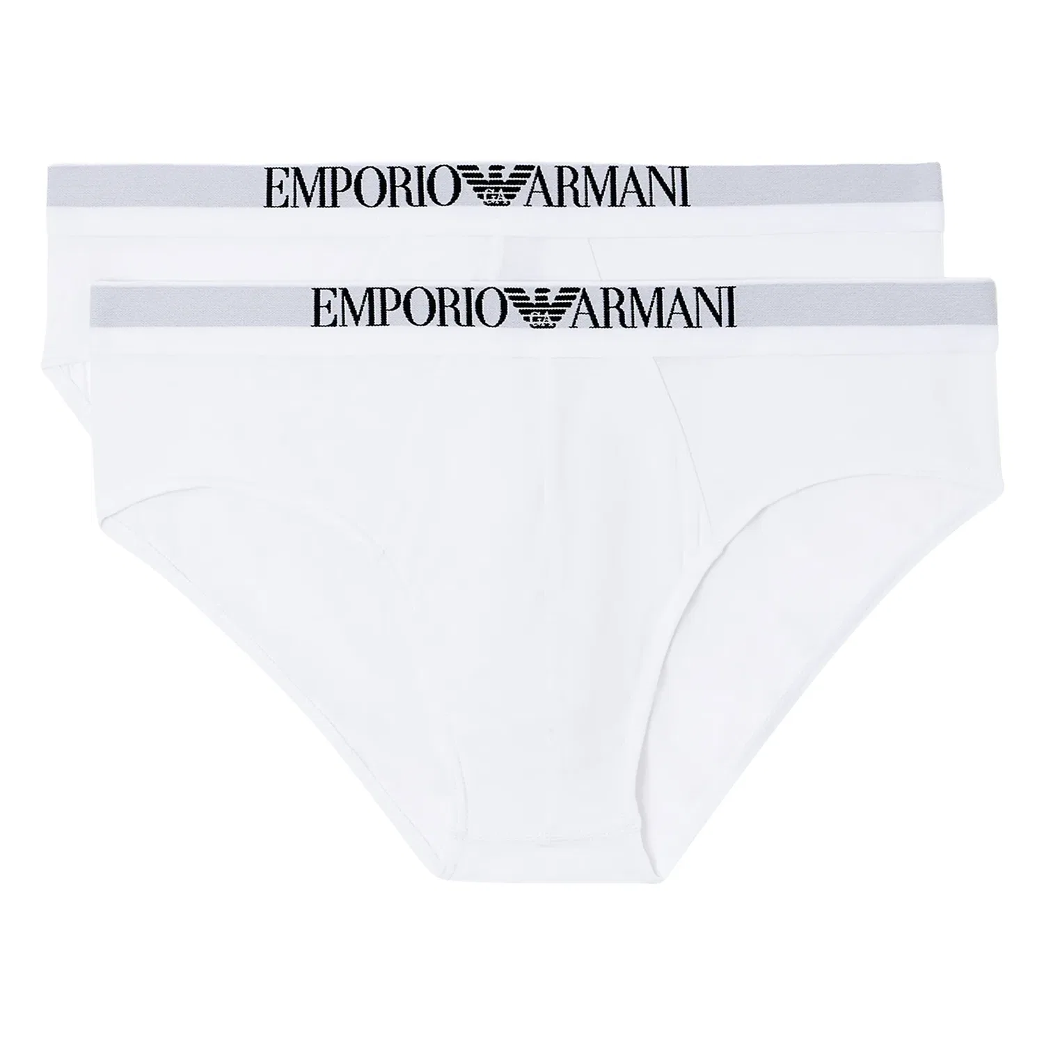Слипы 2 шт., белый Emporio Armani, белый