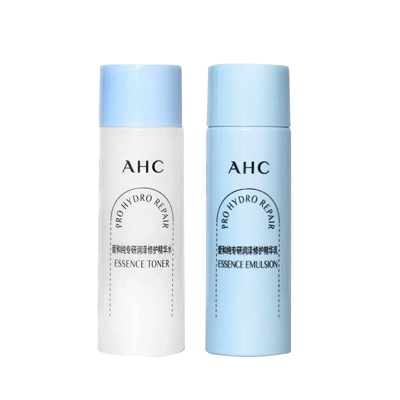 

Набор пробников AHC специально разработанный питательный восстанавливающий вода+лосьон увлажняющий 20мл+20мл A.H.C