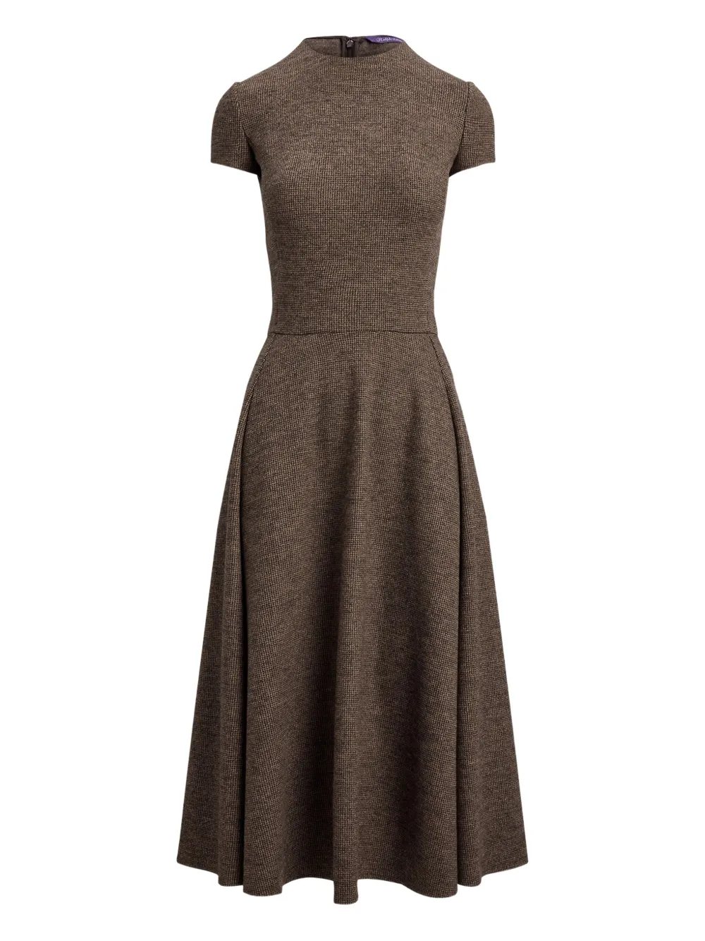 

Платье мини Margaret с короткими рукавами Ralph Lauren Collection, коричневый