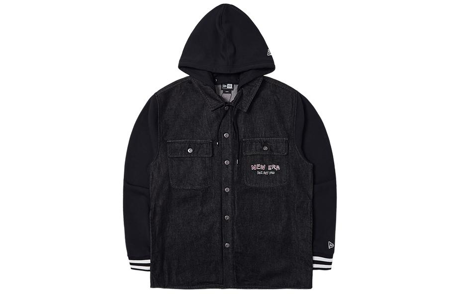 

New Era Куртка унисекс в стиле преппи, Black