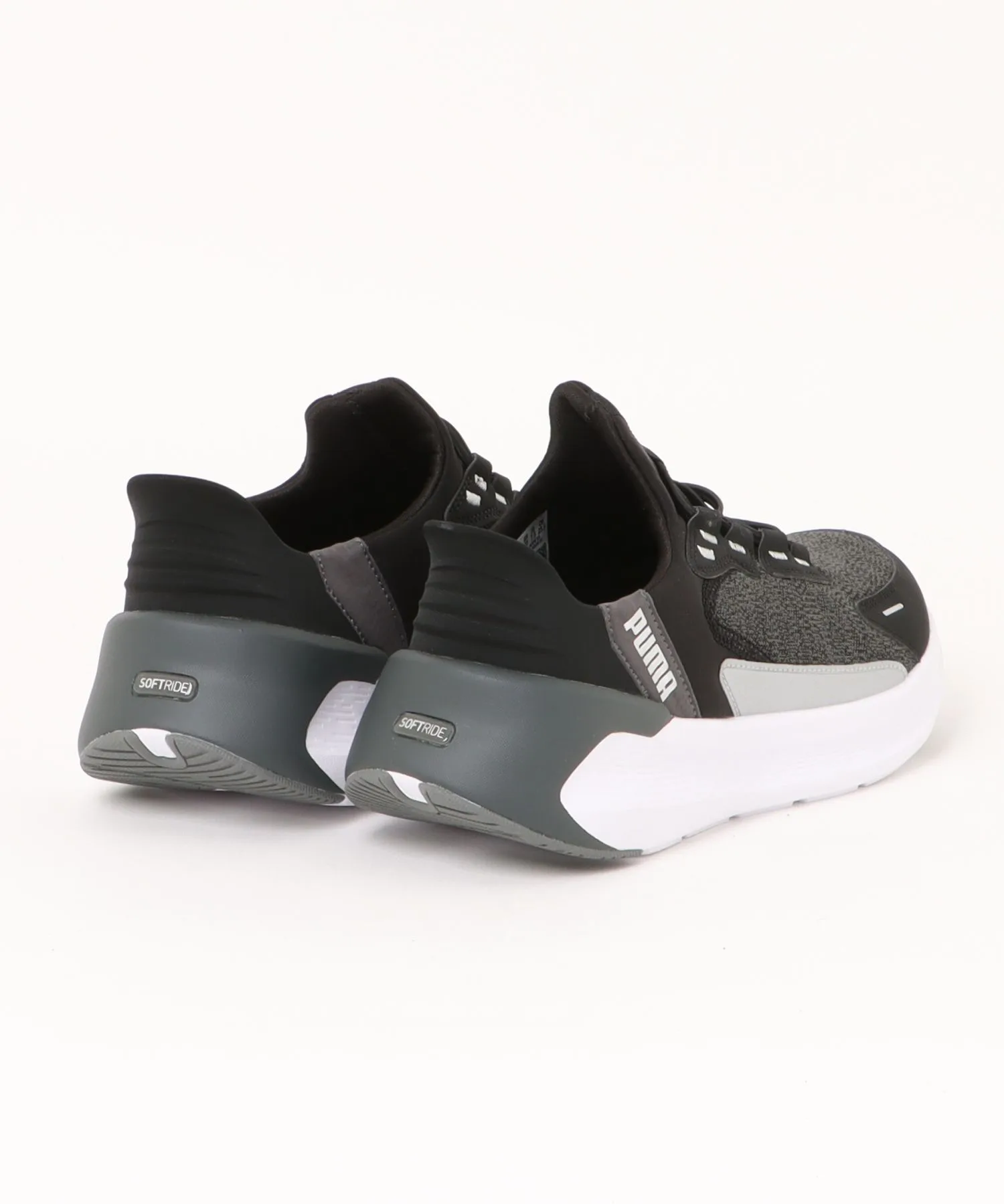 Мужские кроссовки-слипоны PUMA SOFTRIDE Symmetry Ease In чёрные — фото 2
