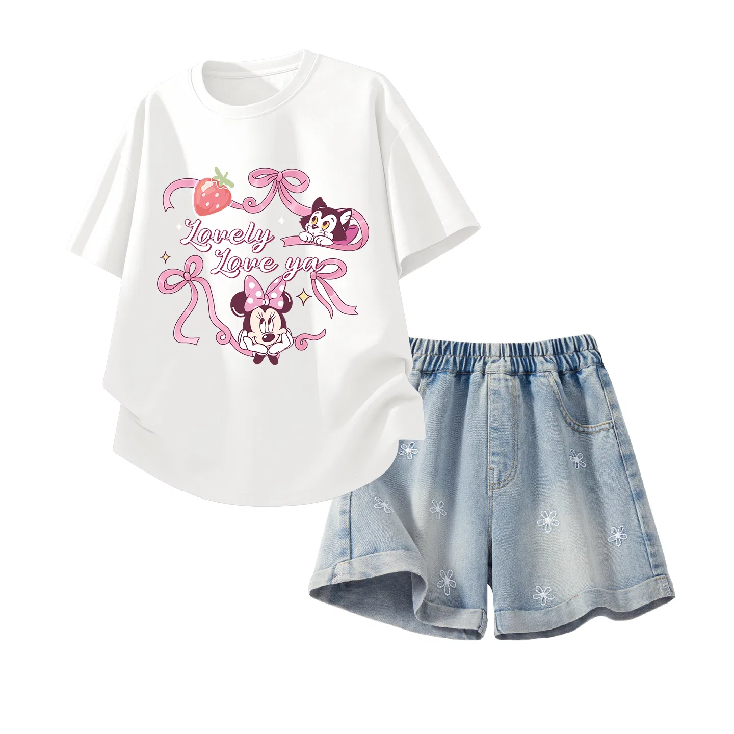 Детский спортивный костюм Disney Kids Casual Sportswear бело-синий