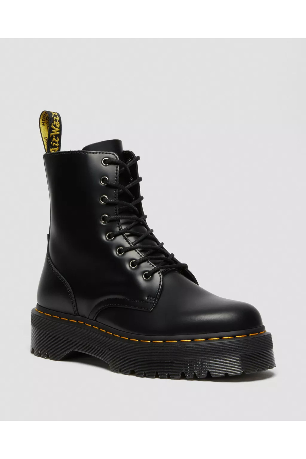 

Ботильоны - Черный - На плоской подошве Dr. Martens, черный