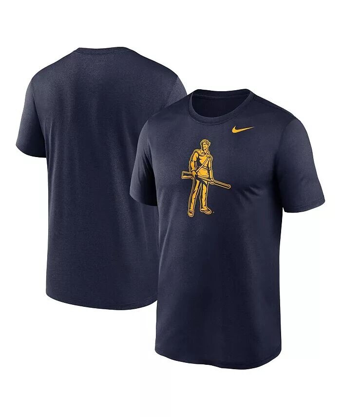 

Футболка мужская Navy West Virginia Mountaineers Primetime Legend с альтернативным логотипом Nike
