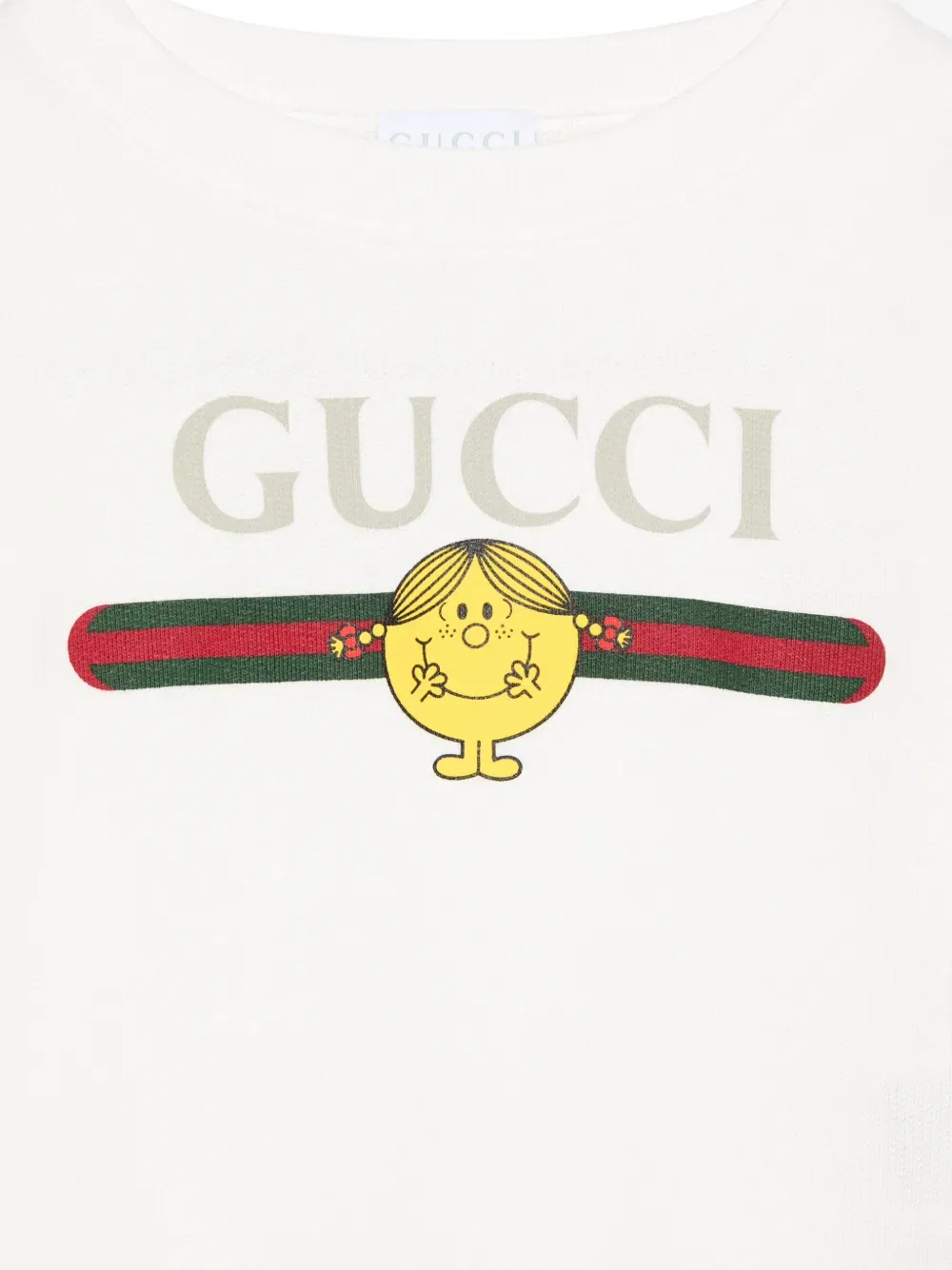 Толстовка с логотипом X Mr. Men Little Miss Gucci Kids, белый — фото 3