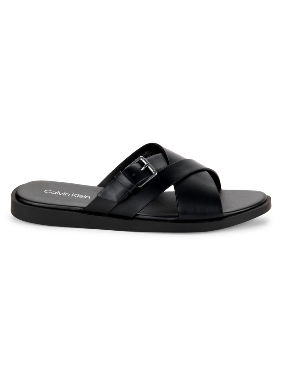 

Сандалии Melon Crisscross Flat Calvin Klein, черный