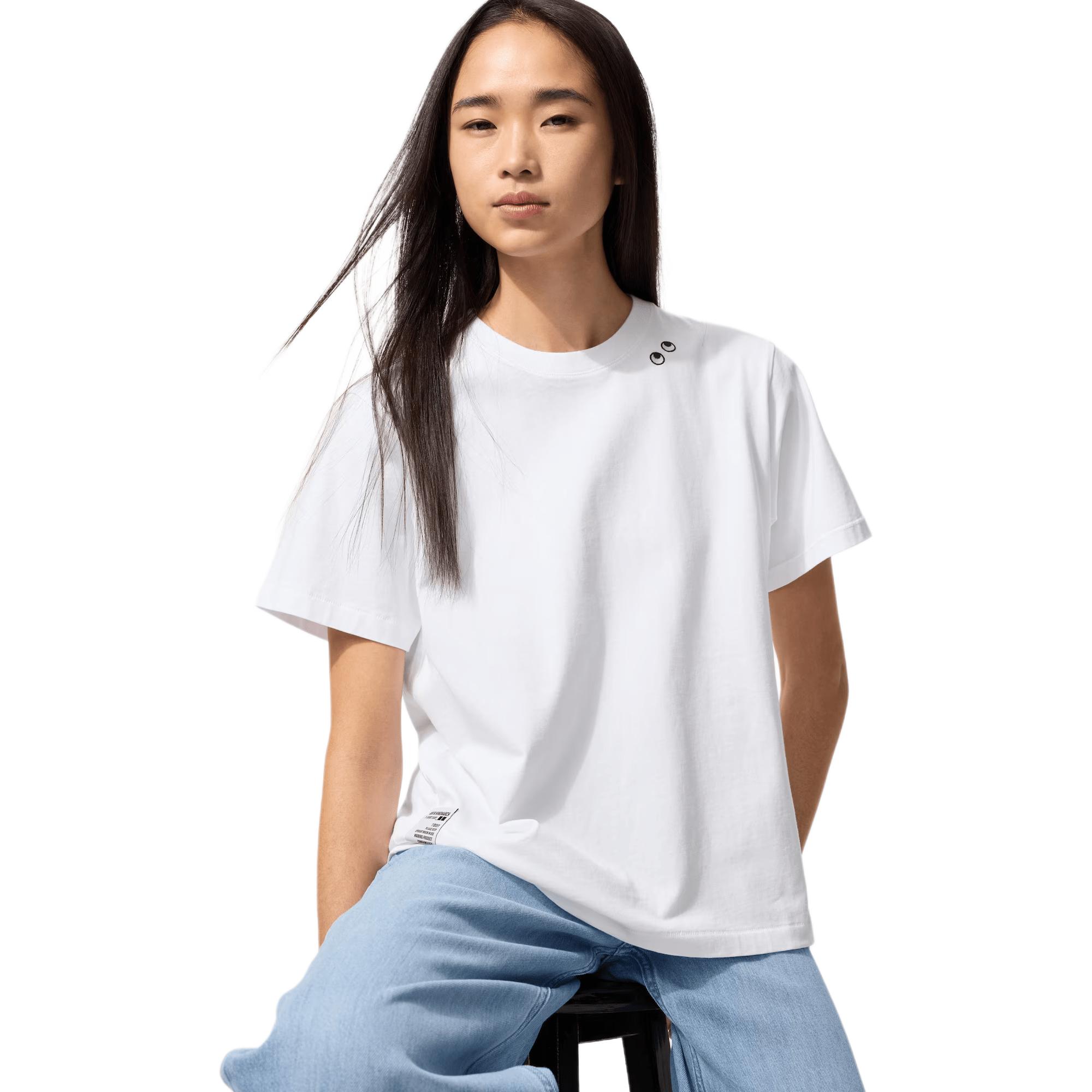 

UNIQLO Футболка Anya Hindmarch X женская белая