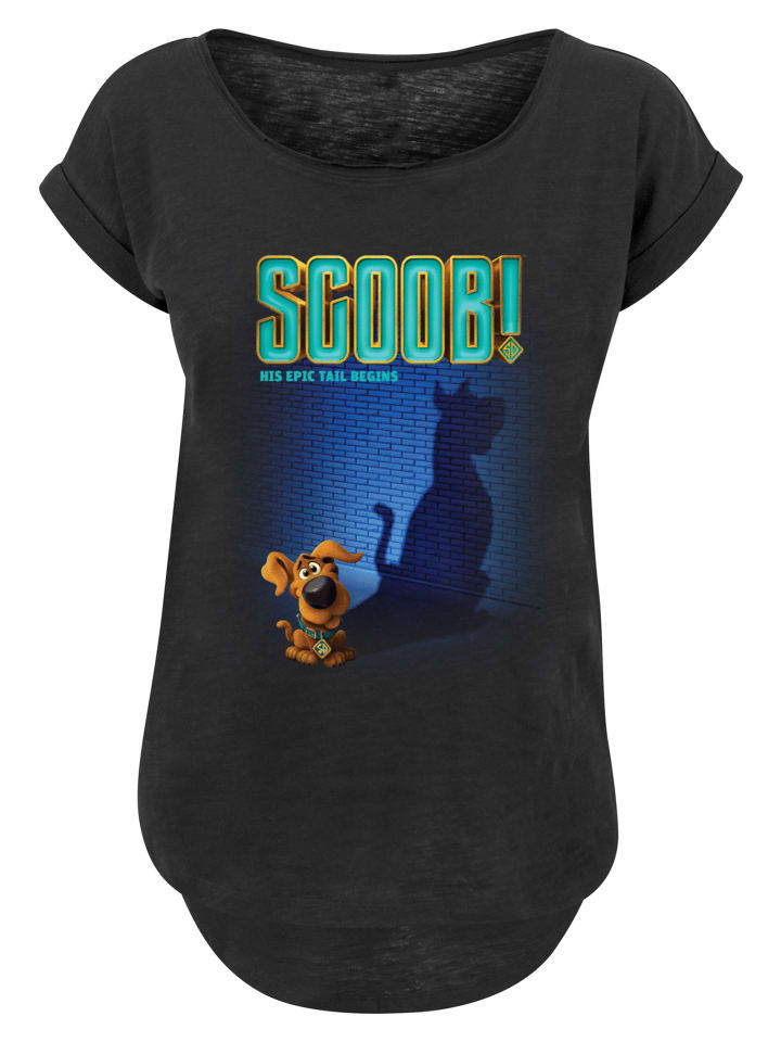 

Удлиненная футболка с принтом Постер фильма Скуби-Ду черного цвета. F4NT4STIC, Черный, Удлиненная футболка с принтом Постер фильма Скуби-Ду черного цвета. F4NT4STIC