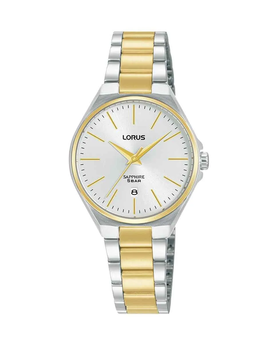 

Женские часы Woman RJ270BX9 из стали и серебристого ремешка Lorus, серебряный