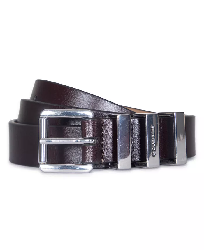 

Женский кожаный ремень Michael Kors Smooth Leather Belt, коричневый