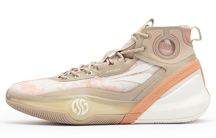 

Баскетбольные кроссовки AG3 Pro Basketball Shoes Men High-Top Wheat Brown/plumage White 361°