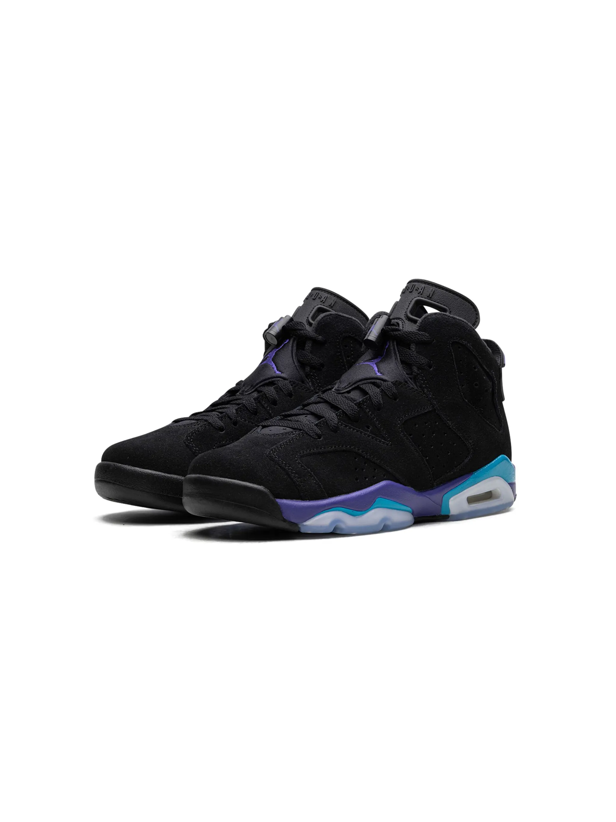 Кроссовки Air Jordan 6 Retro Aqua Jordan Kids, черный — фото 3