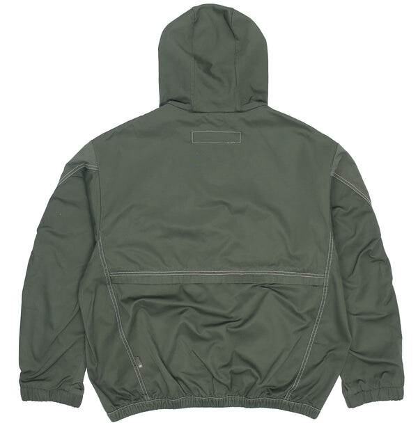Куртка Men's adidas originals Ww Hooded Jkt Sports Embroidered Logo Cargo Solid Color Hooded Jacket Army Green, мультиколор — фото 2