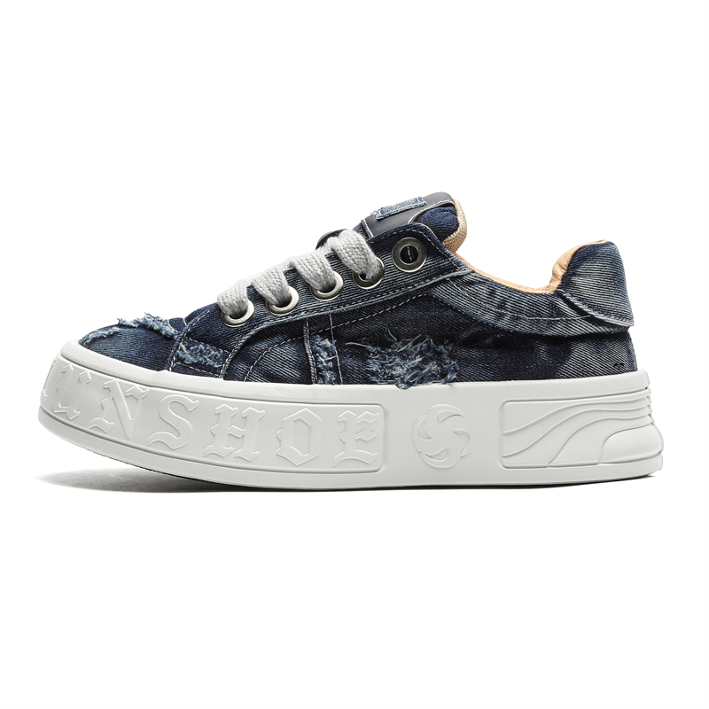 

Кеды Grumpy Ram Low-Top Canvas Shoes Men's, темно-синий