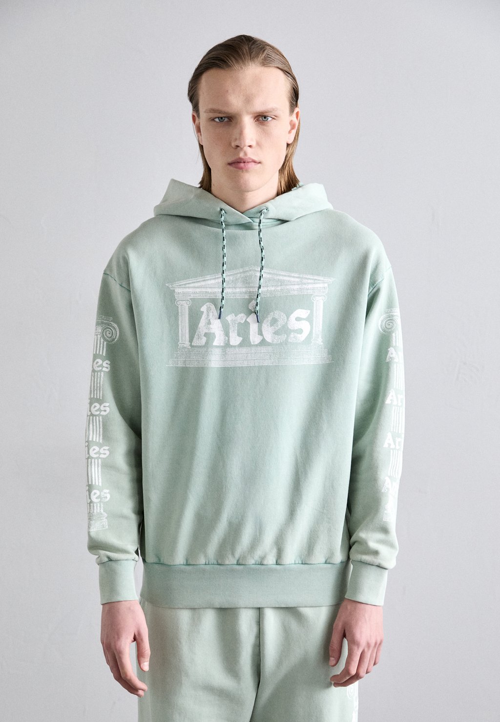 

Толстовка с капюшоном AGED ANCIENT COLUMN HOODIE - Sweatshirt Aries, светло-зеленый