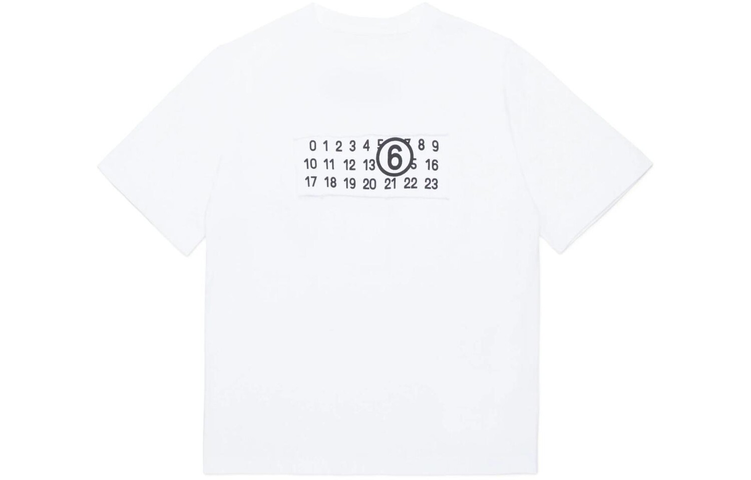

Детская футболка Mm6 Maison Margiela, белый