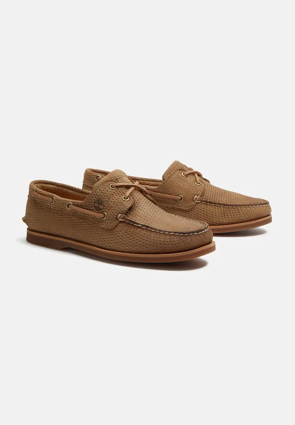 Классические лодочные туфли Timberland, Medium Beige — фото 2
