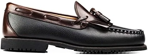 Лоферы Allen Edmonds, Black Green/Brown — фото 4
